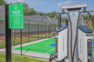 Chester Apartments with Electric Vehicle Charging