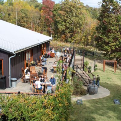 Ashton Creek Vineyard Chester VA pet friendly restaurants