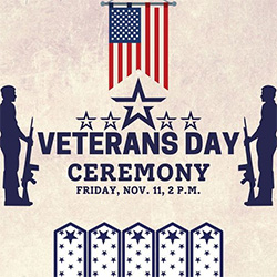 Veterans Day Ceremony in Chester Va
